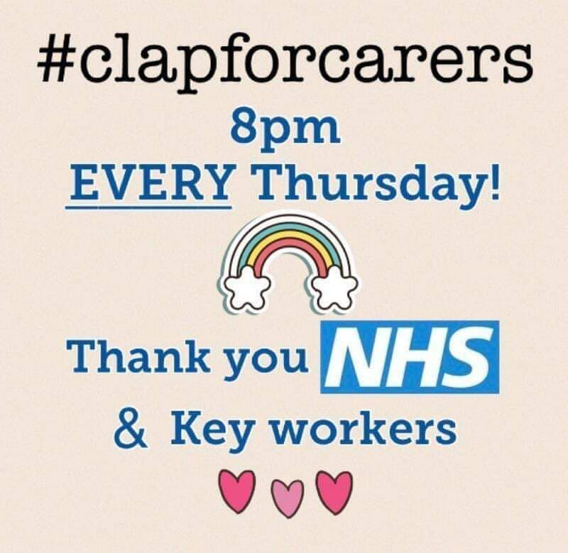 CLAP FOR CARERS POSTER