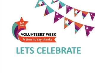 VOLUNTEERS WEEK 1-7TH JUNE 2021